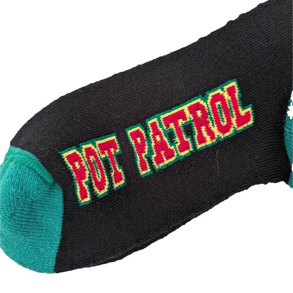 NWT FBF Originals - Pot Patrol Novelty Crew Socks Men's‎ Size Large - Picture 10 of 12